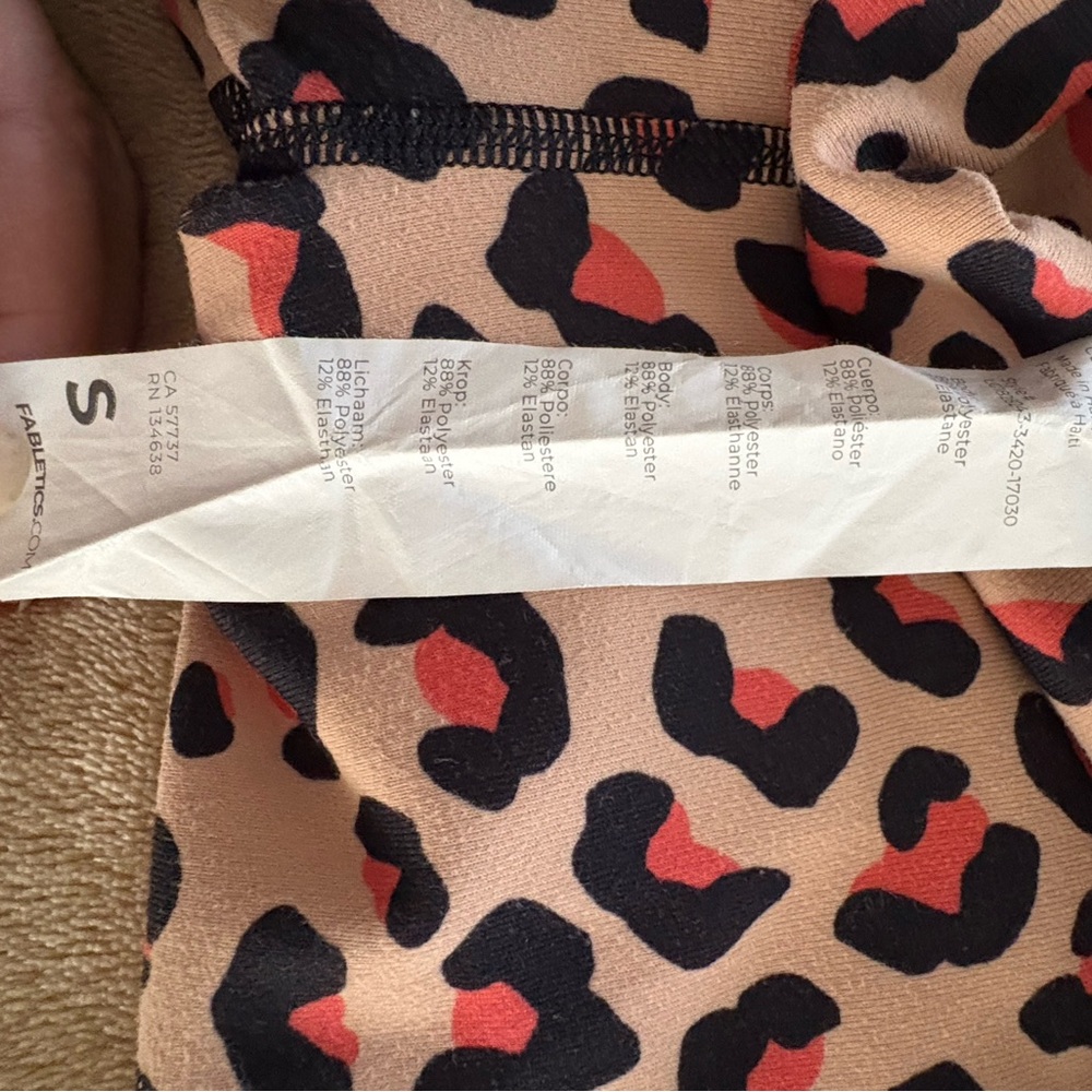 Fabletics Leopard Print Leggings - Picture 9 of 11